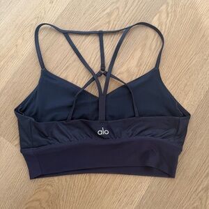 Alo Yoga Lavish Bra – True Navy – Size M